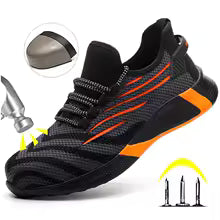 Indestructible Work Shoes Lightweight  Safety Boots