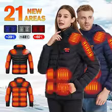 Heated Jackets Ski Clothing Coat Heated