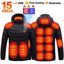 Heated Jackets Ski Clothing Coat Heated