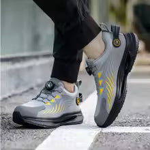 New Safety Shoes Men Anti-smash Anti-puncture Work
