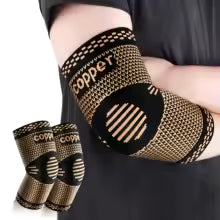 2 Pieces of Copper Ion Sports Elbow Pad