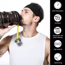 3-1PCS Sports Sweatband Breathable