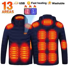 Heated Jackets Ski Clothing Coat Heated
