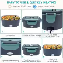 Electric Lunch Box Food Warmer Portable