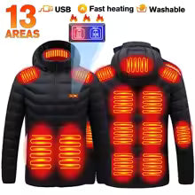 Heated Jackets Ski Clothing Coat Heated