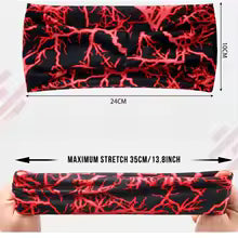 Winter Warm Reflective Sports Headband Fashion Lightweight Headwraps Sweatband for Men Women Outdoor Activities