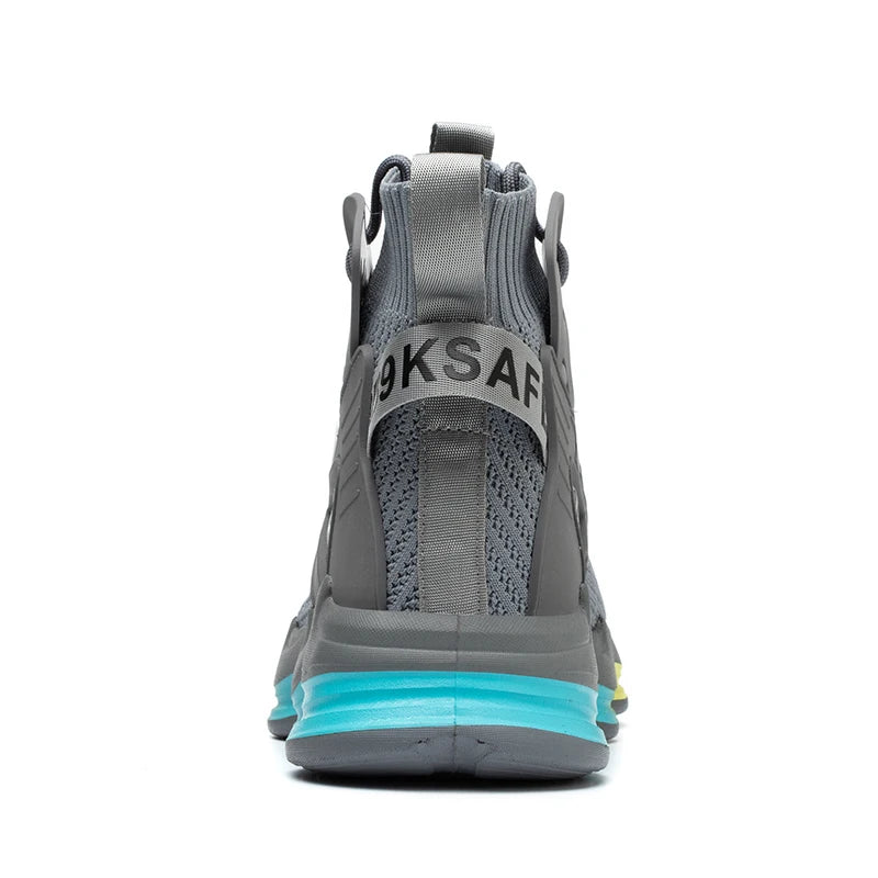 Men Work Safety Shoes Anti-puncture Working Sneakers Male Indestructible Work Shoes Steel Toe Lightweight Men Shoes Safety Boots