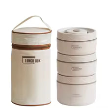 Microwavable Portable Lunch Box Stainless Steel Bento Box