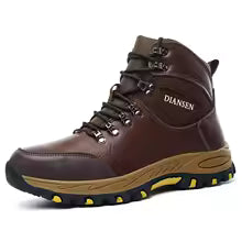 Waterproof Leather Indestructible Men Work Safety Boots Outdoor Military Boots Anti-smash Anti-puncture Industrial Shoes